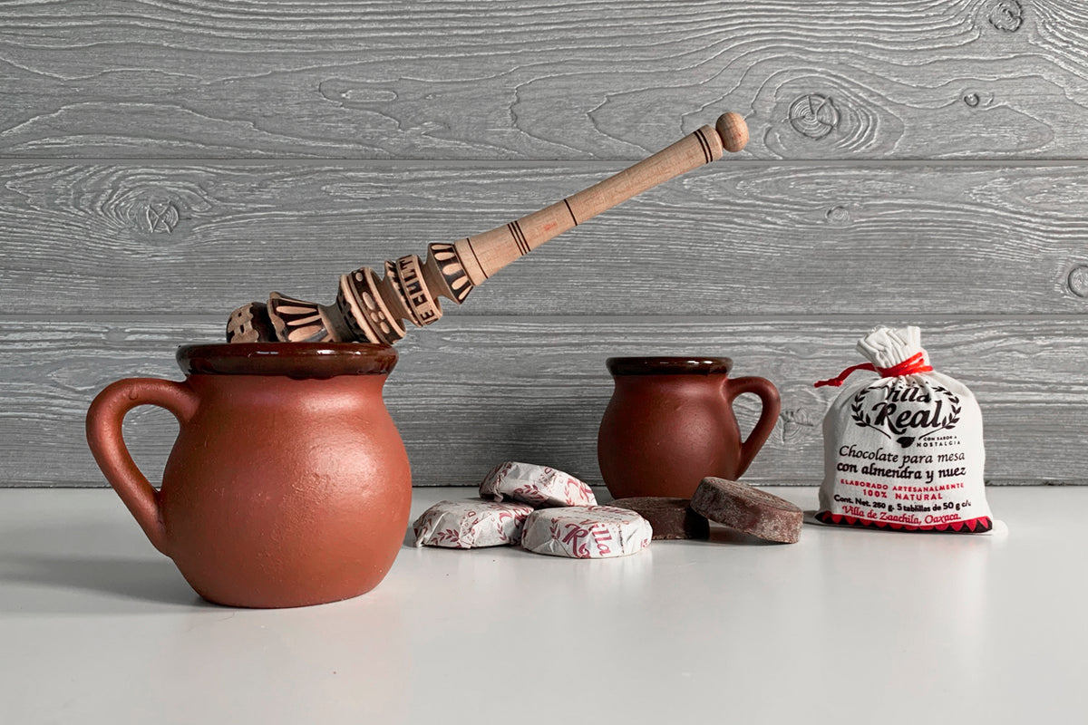 Mexican Hot Chocolate Mug Gift Set of 2